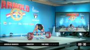 Angelo Bianco (77) Snatch 2 140 kgs