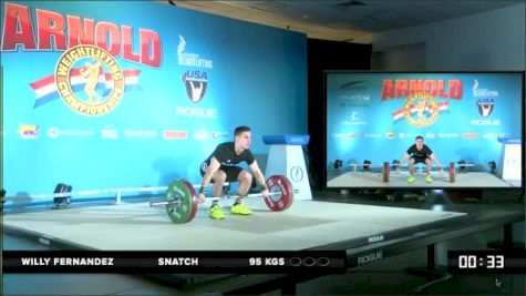 Willy Fernandez Snatch 95 kgs