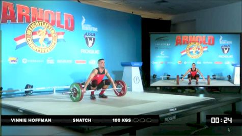 Vinnie Hoffman Snatch 100 kgs