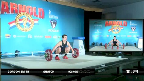 Gordon Smith Snatch 92 kgs