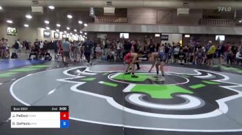 52 kg Rnd Of 128 - Joseph Pellicci, Connecticut vs Dio DePaolo, Arizona