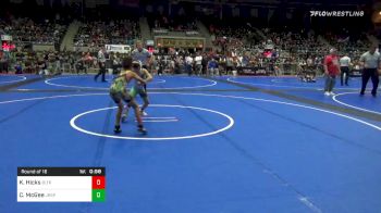 75 lbs Prelims - Kai'son Hicks, Blue T Panthers vs Camdon McGee, Jr. Spartans Wrestling
