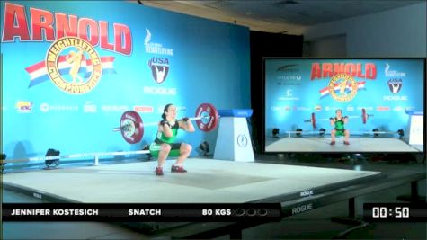 Jennifer Kostesich CJ 80 kgs