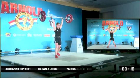 Adrianna Spiteri CJ 76 kgs