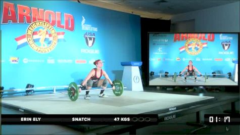 Erin Ely Snatch 47 kgs