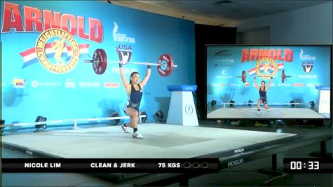 Nicole Lim CJ 75 kgs