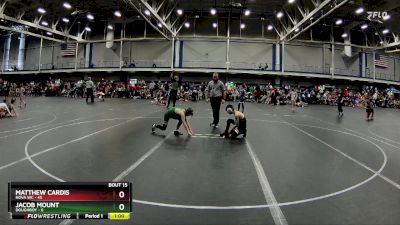 80 lbs Round 3 (10 Team) - Matthew Cardis, NOVA WC vs Jacob Mount, Doughboy