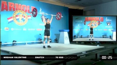 Meghan Valentine CJ 70 kgs