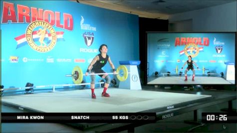 Mira Kwon Snatch 55 kgs