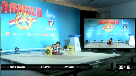 Mira Kwon Snatch 57 kgs