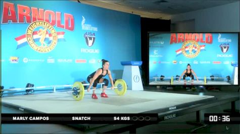 Marly Campos Snatch 54 kgs