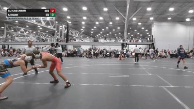 120 lbs Quarterfinals (8 Team) - Eli Castanon, Team Shutt GT vs AJ Kane, Steller Trained Seripas