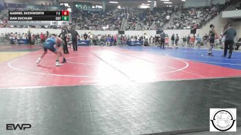 101 lbs Consi Of 32 #2 - Gabriel Duckworth, F-5 Grappling vs Zian Euchler, Sulphur