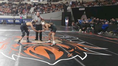 134-D1 5th Place Match - Diesel Labady, Gila Ridge High School vs Diego Vasquez, Corona Del Sol High School