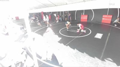 115 lbs Champ. Round 2 - Ehra Ji, Rolling Hills Wrestling Club vs Ava Gomez, Dominator