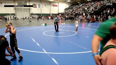64 lbs Cons. Semi - Kye Camino, Douglas Wrestling Club vs Bora Tork Jr., Grandview Wolves Wrestling Clu