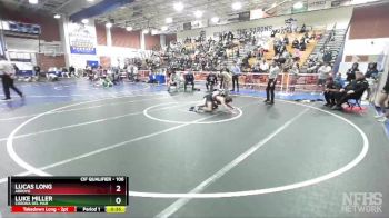 106 lbs Cons. Round 5 - Lucas Long, Arroyo vs Luke Miller, Corona Del Mar