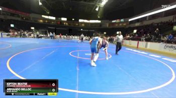 180 lbs Quarterfinal - Kipton Beatse, Stampede Wrestling Club vs Armando Belloc, Blue Devils