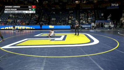 125 lbs Semifinal - Antonio Lorenzo, Oklahoma vs Stevo Poulin, Northern Colorado