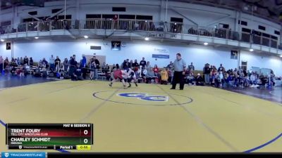93 lbs Cons. Round 2 - Charley Schmidt, Indiana vs Trent Foury, Tell City Wrestling Club