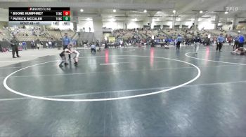45 lbs Semifinal - Boone Humphrey, Halls Wrestling vs Patrick McCaleb, Swarm Wrestling