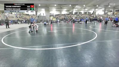 45 lbs Semifinal - Boone Humphrey, Halls Wrestling vs Patrick McCaleb, Swarm Wrestling