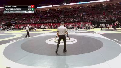 120 lbs Cons. Semis - Austin Bickerton, Med. Highland vs Ayden Dodd, Perrysburg