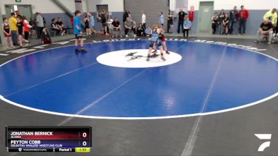 78 lbs Round 1 - Peyton Cobb, Soldotna Whalers Wrestling Club vs Jonathan Bernick, Alaska