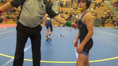 100 lbs Cons. Round 3 - Dominic Viebrock, St Croix Falls vs Noah Bergan, Outlaw Wrestling Club