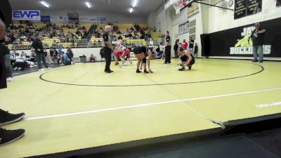 110 lbs Quarterfinal - Victoria Limon, Stilwell vs Kyleagh Lackey, Jay Junior High