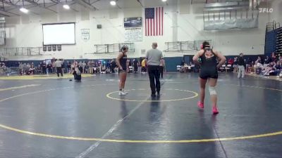 140 lbs Quarterfinal - Olivia Nunez, West Salem vs Sofie Baldridge, Silverton