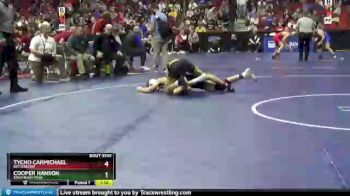 3A-132 lbs Cons. Semi - Tycho Carmichael, Bettendorf vs Cooper Hanson, Southeast Polk