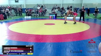 Exhibition-61 lbs Round 1 - Jasman Dhindsa, Matmen WC vs Natalie Wojciechowski, Coast WA