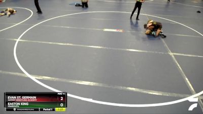 87 lbs Cons. Round 5 - Evan St. Germain, Summit Wrestling Academy vs Easton King, Minnesota