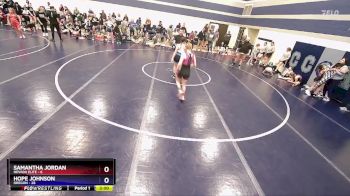 102 lbs Round 4 (6 Team) - Samantha Jordan, Nevada Elite vs Hope Johnson, Oregon