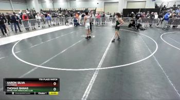 126 lbs 7th Place Match - Aaron Silva, California vs Thomas Banas, Demolition Wrestling Club