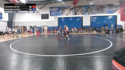 110 lbs Maverick Meyer, Indiana vs Benjamin Ellison, North Carolina Red