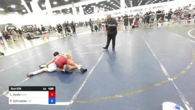 88 kg Rr Rnd 1 - Loveah Ayala, Manteca Cobras vs Payton Schroeder, Top Notch