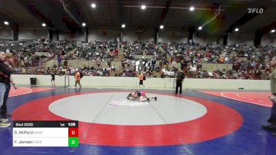 81 lbs Round Of 16 - Slater Milford, Morris Fitness Wrestling Club vs Finn Jensen, Guerrilla Wrestling Academy