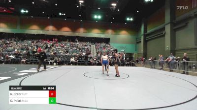 165 lbs Consi Of 64 #2 - Richard Creer, Sutter Union High School vs Drake Polak, Reed