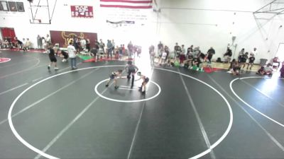 56 lbs Round 1 - Conor Yoshimura, California Grapplers vs Devynee Cruz, Pounders WC