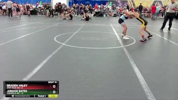80 lbs Round 4 (8 Team) - Jordon Bates, Louisville WC vs Braden Haley, Ohio Gold 10k