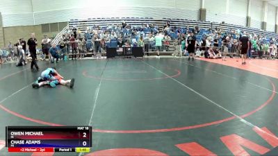 59 lbs Champ. Round 1 - Owen Michael, IN vs Chase Adams, MI