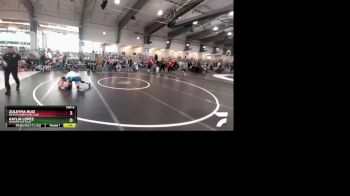 105 lbs Quarterfinal - Zuleyma Ruiz, NB Elite Wrestling Club vs Kaylin Lopez, Spartan Mat Club