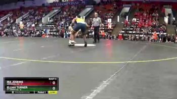 215 lbs Quarterfinals (8 Team) - Ira Jenkins, Whitehall HS vs ELIJAH TURNER, St Joseph HS