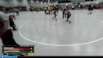 190 lbs Champ. Round 3 - Maddox Quinonez, Texas vs Noah Blair, Wrestling With Character