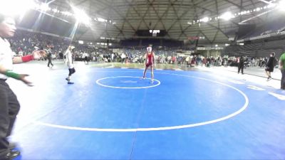 105 lbs Cons. Semi - Bella Williams, Junkyard Dogs Wrestling Club vs Abigail Doan, Ilwaco Youth Wrestling