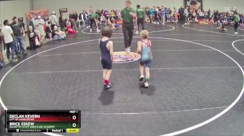 41 lbs Champ. Round 1 - Declan Kevern, City Of Charleston vs Brice Eskew, Palmetto State Wrestling Academy