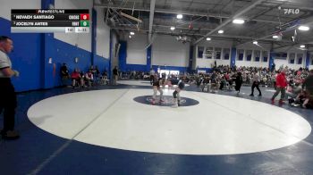 120 lbs Consi Of 4 - Nevaeh Santiago, Chicopee vs Jocelyn Antes, Frontier