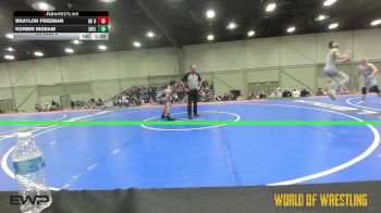 135 lbs Rr Rnd 2 - Braylon Freeman, OK Outlaws 14U vs Korbin Ingram, Shelton Wrestling Academy 14U